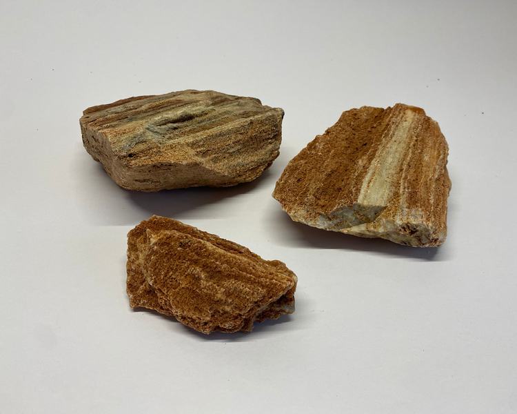 Aquascaping Rocks - Red Lines Rock - 3 Rocks (between 10-20cm)